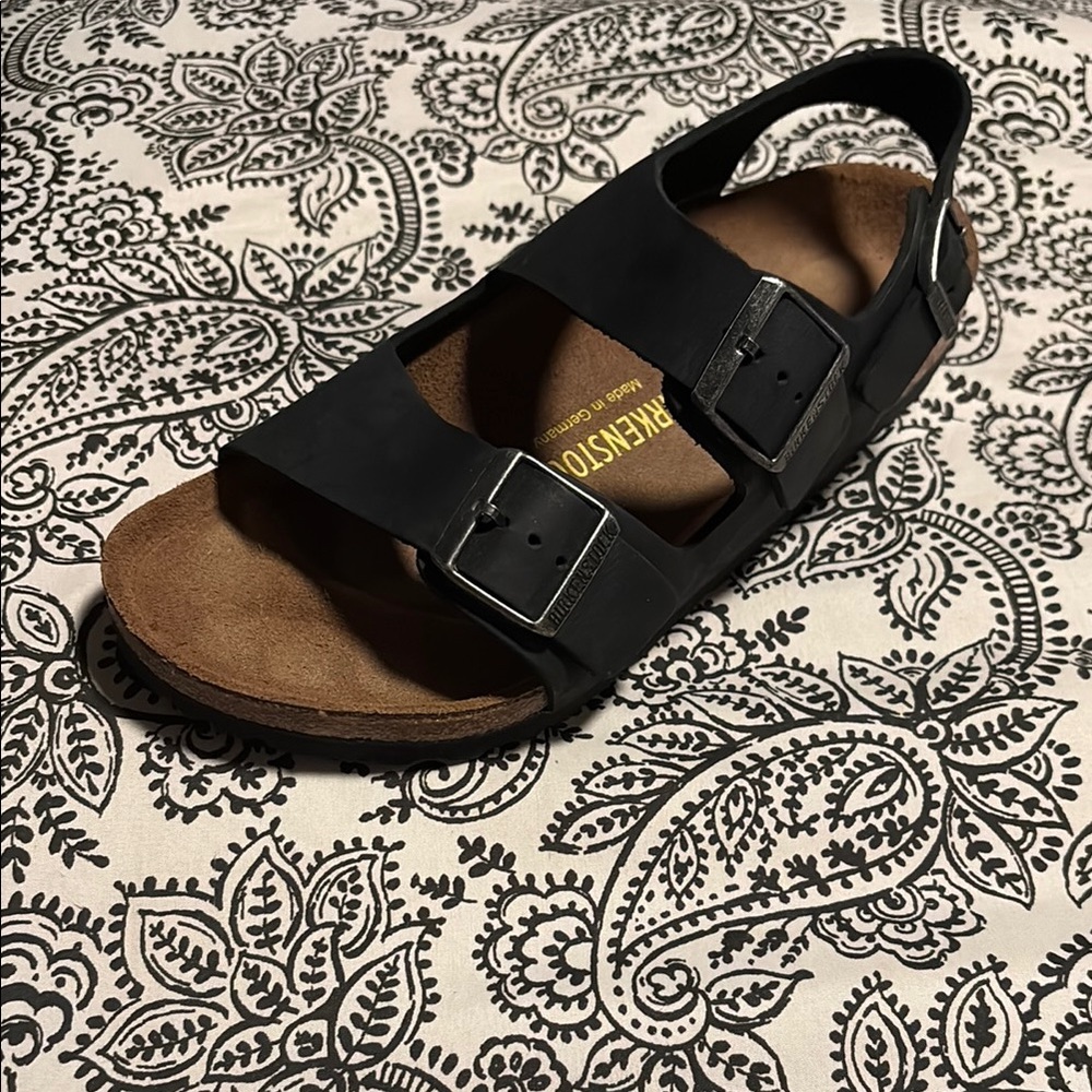 Birkenstock Black Milano Amputee/ Replacement ONLY ONE SHOE LEFT SIDE ONLY